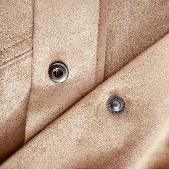 Sz 0 Aritzia WILFRED FREE Centinela Faux Suede Mini Skirt - Picture 4 of 5